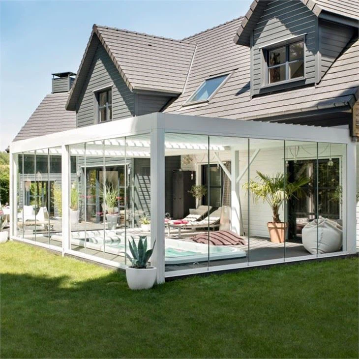 Automatic Louvered Roof Pergola