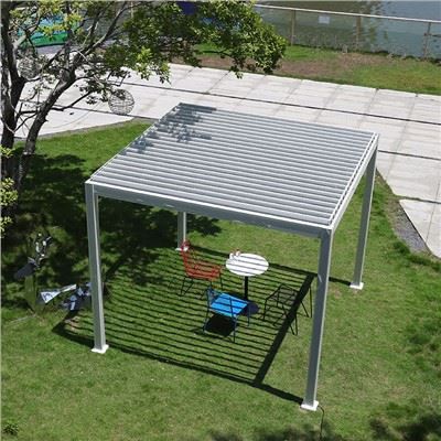 Motorized Aluminum Louver Roof Pergola