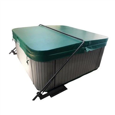 Hot tub cover holder