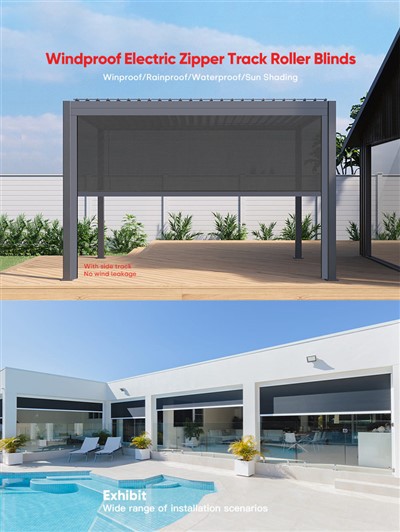 Custom Outdoor Blinds