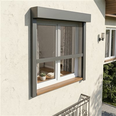 Electric Zipper Track Roller Shutters – Windproof Sun Protection, Smart Security