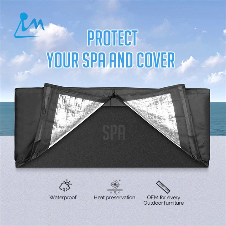 Square Outdoor Spa Bathtub Protector